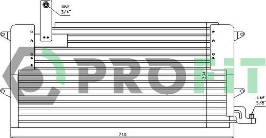 Profit PR 9555C1 - Kondenser, kondisioner furqanavto.az