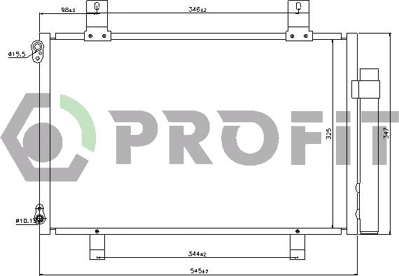 Profit PR 9210C1 - Kondenser, kondisioner furqanavto.az