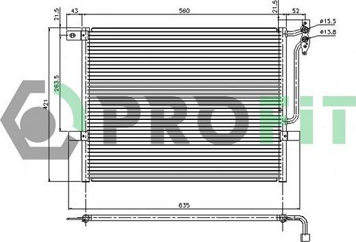 Profit PR 0061C1 - Kondenser, kondisioner furqanavto.az