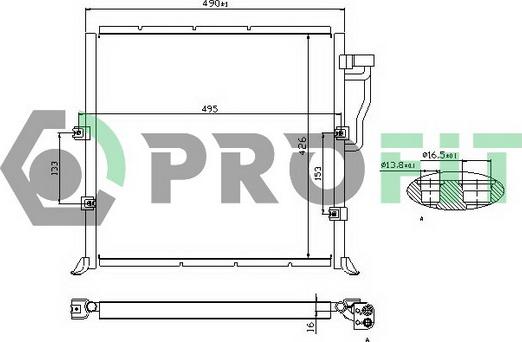 Profit PR 0063C1 - Kondenser, kondisioner furqanavto.az