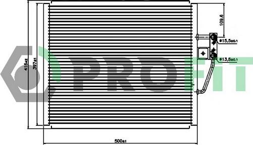 Profit PR 0062C1 - Kondenser, kondisioner furqanavto.az