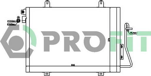 Profit PR 1901C1 - Kondenser, kondisioner furqanavto.az