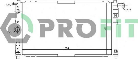 Profit PR 1141A1 - Radiator, mühərrikin soyudulması furqanavto.az