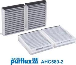 Purflux AHC589-2 - Filtr, daxili hava furqanavto.az