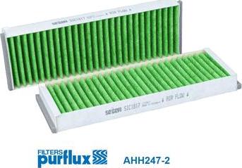 Purflux AHH247-2 - Filtr, daxili hava furqanavto.az