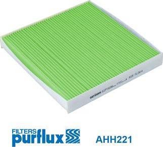 Purflux AHH221 - Filtr, daxili hava www.furqanavto.az
