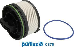 Purflux C876 - Yanacaq filtri furqanavto.az