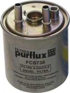 Purflux FCS738 - Yanacaq filtri furqanavto.az