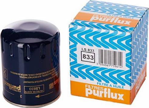 Purflux LS833 - Yağ filtri furqanavto.az