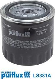 Purflux LS381A - Yağ filtri www.furqanavto.az