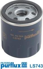 Purflux LS743 - Yağ filtri furqanavto.az