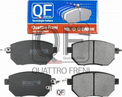 Quattro Freni QF500502 - Əyləc altlığı dəsti, əyləc diski furqanavto.az