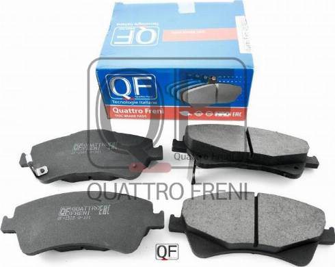 Quattro Freni QF500302 - Əyləc altlığı dəsti, əyləc diski furqanavto.az