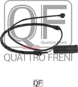 Quattro Freni QF60F00012 - Xəbərdarlıq Kontakt, əyləc padinin aşınması furqanavto.az