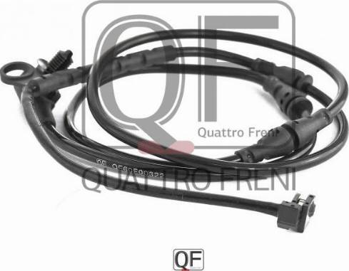 Quattro Freni QF60F00322 - Xəbərdarlıq Kontakt, əyləc padinin aşınması furqanavto.az