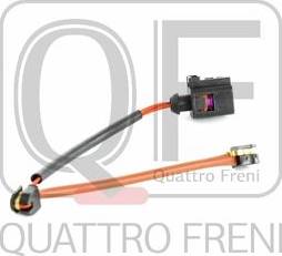 Quattro Freni QF61F00010 - Xəbərdarlıq Kontakt, əyləc padinin aşınması furqanavto.az