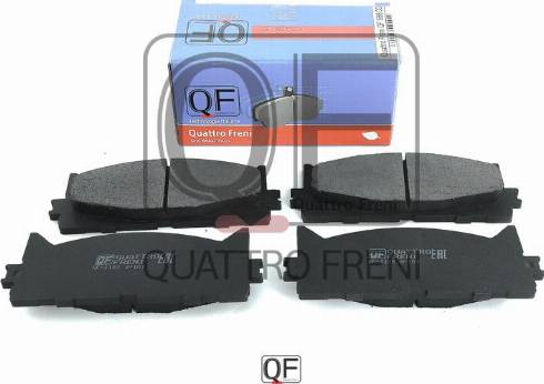 Quattro Freni QF68800 - Əyləc altlığı dəsti, əyləc diski furqanavto.az