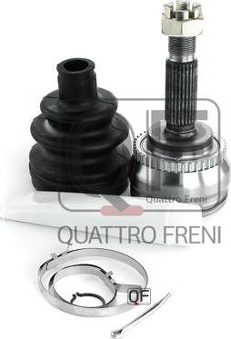 Quattro Freni QF11C00028 - Birləşmə dəsti, ötürücü val furqanavto.az
