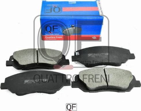 Quattro Freni QF84202 - Əyləc altlığı dəsti, əyləc diski furqanavto.az