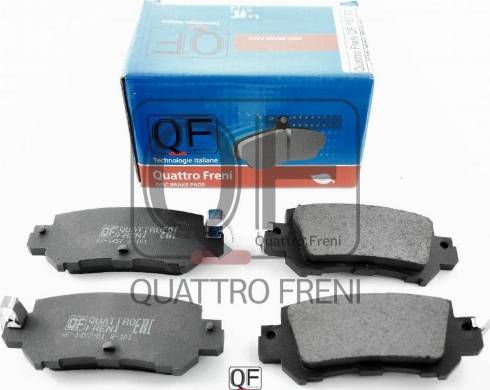 Quattro Freni QF85702 - Əyləc altlığı dəsti, əyləc diski furqanavto.az