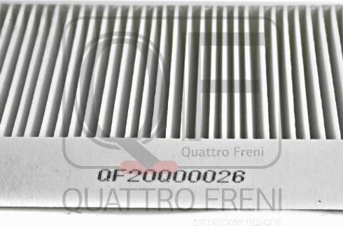 Quattro Freni QF20Q00026 - Filtr, daxili hava furqanavto.az