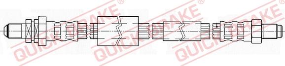 QUICK BRAKE 42.403 - Əyləc şlanqı furqanavto.az