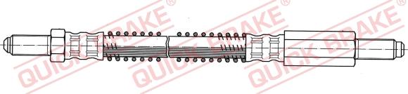 QUICK BRAKE 42.507 - Əyləc şlanqı furqanavto.az