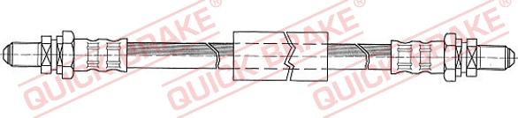 QUICK BRAKE 42.307 - Əyləc şlanqı furqanavto.az