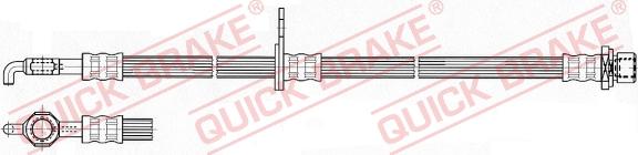 QUICK BRAKE 59.964 - Əyləc şlanqı furqanavto.az