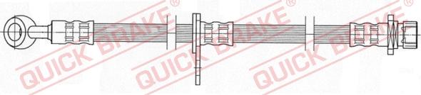 QUICK BRAKE 59.904 - Əyləc şlanqı furqanavto.az