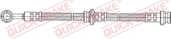 QUICK BRAKE 59.907 - Əyləc şlanqı furqanavto.az