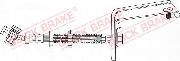 QUICK BRAKE 59.917X - Əyləc şlanqı furqanavto.az