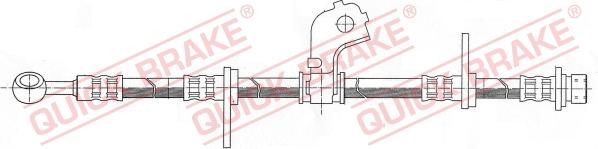 QUICK BRAKE 50.997 - Əyləc şlanqı furqanavto.az