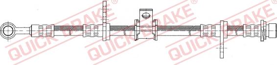 QUICK BRAKE 50.968 - Əyləc şlanqı furqanavto.az