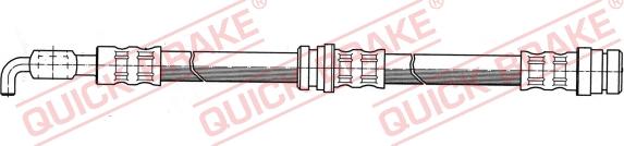 QUICK BRAKE 50.904 - Əyləc şlanqı furqanavto.az