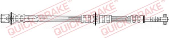 QUICK BRAKE 50.905 - Əyləc şlanqı furqanavto.az