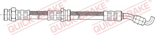 QUICK BRAKE 50.985 - Əyləc şlanqı furqanavto.az