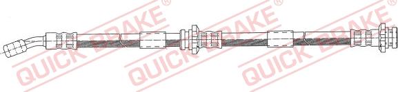 QUICK BRAKE 50.980 - Əyləc şlanqı furqanavto.az