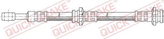 QUICK BRAKE 50.987 - Əyləc şlanqı furqanavto.az