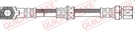 QUICK BRAKE 50.975 - Əyləc şlanqı furqanavto.az