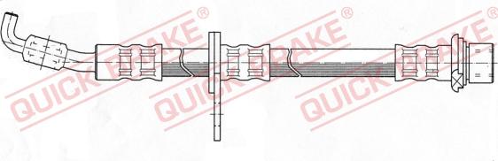 QUICK BRAKE 50.977 - Əyləc şlanqı furqanavto.az