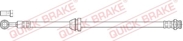 QUICK BRAKE 50.854X - Əyləc şlanqı furqanavto.az