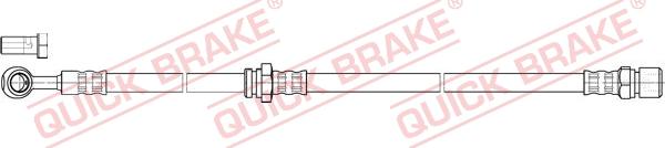 QUICK BRAKE 50.850X - Əyləc şlanqı furqanavto.az