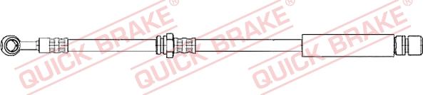 QUICK BRAKE 50.864 - Əyləc şlanqı furqanavto.az