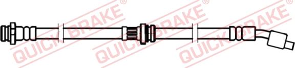 QUICK BRAKE 50.862 - Əyləc şlanqı furqanavto.az