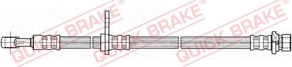 QUICK BRAKE 50.802 - Əyləc şlanqı furqanavto.az