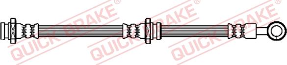 QUICK BRAKE 50.881 - Əyləc şlanqı furqanavto.az