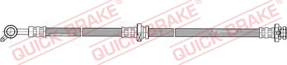 QUICK BRAKE 50.824 - Əyləc şlanqı furqanavto.az