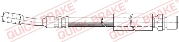 QUICK BRAKE 50.308 - Əyləc şlanqı furqanavto.az