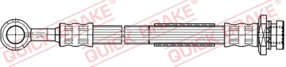 QUICK BRAKE 50.310 - Əyləc şlanqı furqanavto.az